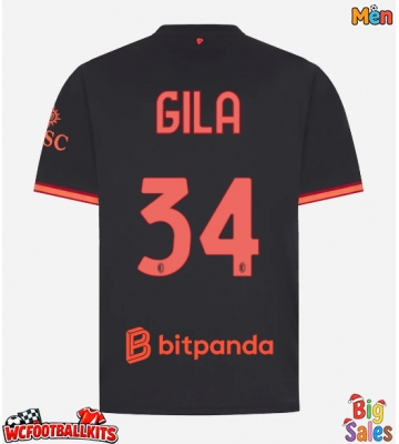 AC Milan Mario Gila #34 Replica Third Stadium Shirt 2026-27 Short Sleeve